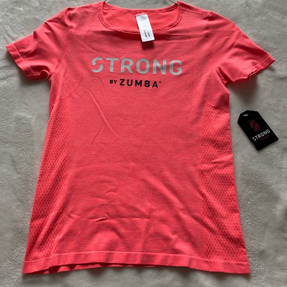NWT Zumba STRONG Top Small